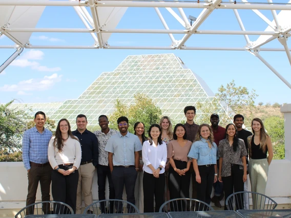Carson scholars at Biosphere 2