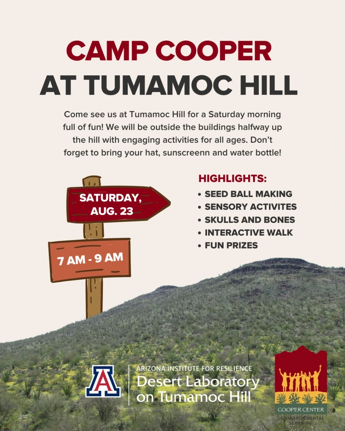 Camp Cooper Flyer