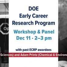 DOE Early Career Workshop and Panel