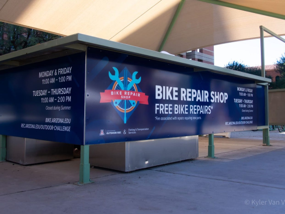 Bike Repair Shop sign
