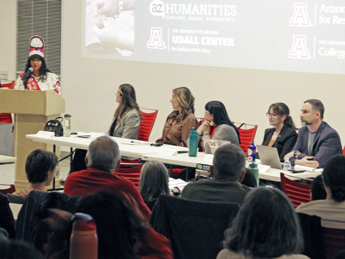 Nadira Mitchell and panel at Making Arizona