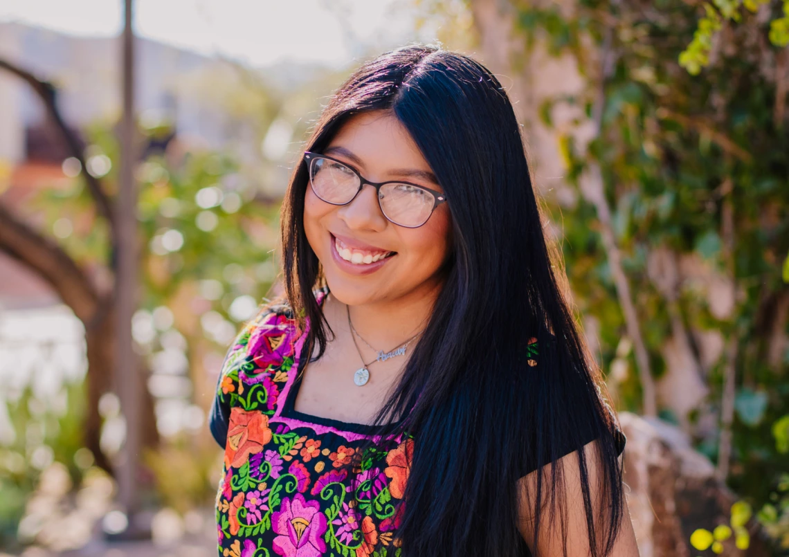 Aracely Rodriguez outside